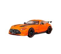 XGFFBAGB Modèle De Voiture De Sport GT en Alliage À L'échelle 1:18, Jouet Moulé sous Pression, Décoration De Collection, Cadeau(Orange,with Box)