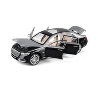 XGFFBAGB Modèle De Voiture en Alliage Moulé sous Pression 1:24 pour S680, Amortisseurs De Collection, Jouet(Silver,No Box)