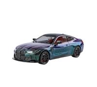 XGFFBAGB Modèle De Voiture en Alliage Moulé sous Pression 1:24 pour The M4 IM, Jouet De Collection, Cadeau(Blu,with Box)