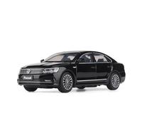 XGFFBAGB Modèle De Voiture en Alliage Moulé sous Pression pour Passat 380 TSI, Échelle 1/32, Jouet De Collection, Son Et Lumière, Cadeau(Black,No Box)