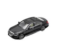 XGFFBAGB Modèle De Voiture en Alliage pour Master S Class S450 W222, Jouet Cadeau, 1/64(Black A,No Box)