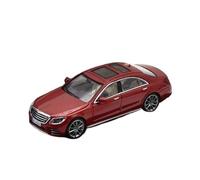 XGFFBAGB Modèle De Voiture en Alliage pour Master S Class S450 W222, Jouet Cadeau, 1/64(Red G,with Box)