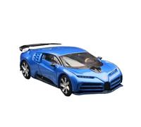 XGFFBAGB Modèle De Voiture Jouet Bugatti 1/64, Roues Libres, Moulé sous Pression, Alliage De Zinc, Métal, Collection, Cadeau(Blu,No Box)