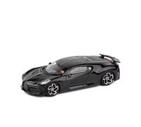 XGFFBAGB Modèle De Voiture Jouet Bugatti 1/64, Roues Libres, Moulé sous Pression, Alliage De Zinc, Métal, Collection, Cadeau(Black,No Box)