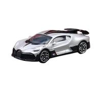 XGFFBAGB Modèle De Voiture Jouet Divo Chiron À L'échelle 1/64, Roues Libres, Alliage Moulé sous Pression, Collection, Cadeau(Silver,with Box)