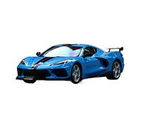 XGFFBAGB Modèle réduit de Voiture Corvette 2020 à l'échelle 1:18, en métal moulé sous Pression, à Collectionner (Blu,No Box)