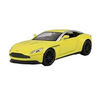XGFFBAGB Modèle Réduit De Voiture De Sport Aston Martin DB11 en Alliage Moulé sous Pression À L'échelle 1/32, Jouet À Friction, Cadeau(Yellow,No Box)