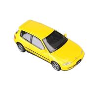 XGFFBAGB Modèle Réduit De Voiture en Alliage Civic 1/64(Yellow,with Box)