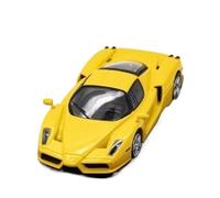 XGFFBAGB Modèle Réduit De Voiture Moulé sous Pression Enzo 1/64(Yellow,with Box)
