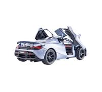 XGFFBAGB Voiture De Sport 1/32 pour 720s en Alliage Métallique Moulé sous Pression, Modèle De Voiture, Cadeaux Sonores Et Lumineux(Gray Blue,with Box)