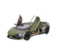 XGFFBAGB Voiture De Sport en Alliage Moulé sous Pression À L'échelle 1:24 pour Revuelto, Modèle Réduit De Jouet en Métal, Cadeau(Green,No Box)