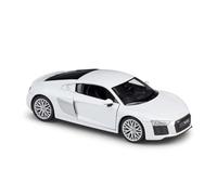 XGFFBAGB Voiture Jouet en Alliage Métallique Modèle R8 V10 1:24, Collection Cadeau(White,No Box)