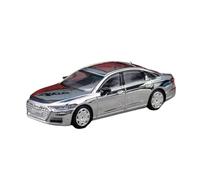 XGFFBAGB Voiture Jouet en Alliage Moulé sous Pression, Modèle Berline A8L, Roues Libres, Collection, Cadeau, 1/64(Silver,No Box)