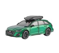 XGFFBAGB Voiture Jouet en Alliage pour Break Quattro 1:24, Modèle De Voiture, Volant, Son Et Lumière, Objet De Collection, Cadeau(Green,No Box)