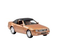 XGFFBAGB Voiture Miniature Vintage SL500 Au 1/64e, Modèle Réduit en Métal Moulé sous Pression, À Offrir(Gold,with Box)