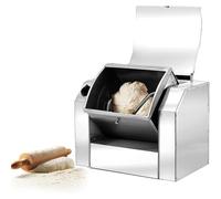 XGHDPBM Pétrin à pâte Professionnel, pétrin à pâte en Acier Inoxydable avec minuterie et Seau inclinable à 90°, pétrin à Spirale Robuste for pâtes, Pizzas, Restaurants et boulangeries.(3kg)