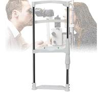 XGHDPBM Repose-Menton, Support Frontal, Accessoires d'optométrie, Support Frontal d'entraînement de la Vision de Type H, Distance de Levage de 95 mm, Bouton de réglage de la Hauteur, Support Frontal