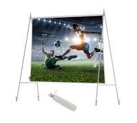 XGIMI Écran Portable 70" Extérieur | Pliable léger 1.5kg, installation rapide, anti-plis, cadre aluminium, 4 piquets, 4K HDR, jardin/camping