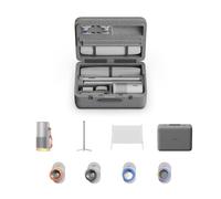 XGIMI MoGo 4 Laser Vidéoprojecteur Collection,550 ISO Lumens, Compatible avec Google TV Netflix, Autonomie de 5 Heures,Kit Extérieur/Intérieur avec Trépied PowerBase, Écran de 70", 4 filtres