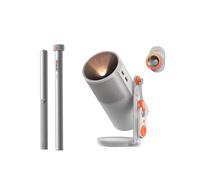 XGIMI MoGo 4 Vidéoprojecteur Portable 2025 avec Trépied PowerBase, 5 Heures de Lecture, Compatible avec Google TV avec Netflix sous Licence, Rotation à 360°, 450 lumens ISO, 2 x 6 W Harman Kardon