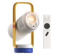 XGIMI Vibe One Batterie Intégrée Mini Videoprojecteur Portable 1080p | 250 ISO,Google TV avec Netflix, Sound by JBL, Autofocus & Keystone, 1.2h batterie, 150" écran, 160° support（Blue Spark）