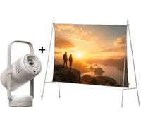 Xgimi - Vidéoprojecteur Portable Vibe One + Écran De Projection Nomade