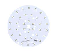 XGINERFEX 10pcs LED Bulb 5W 40MM 300mA SMD2835 white 4000K Bead Round PCB Light for Downlight Lighting