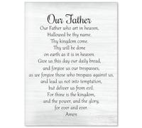 XGINERFEX Christian Wall Decor - Large Black Canvas with Encouraging Scripture, Rustic Modern Art for Home Office, Prayer Corner, Wedding or Baptism Gift(Unframed,08x12inch(20x30cm))