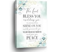 XGINERFEX Modern Calligraphy Blessing Print, Numbers 6 24 26 Wall-Art for Spa, Yoga Studio, Wellness Center Relaxing Decor(Unframed,12x18inch(30x45cm))