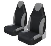 XGIXG 2 Housses de siège Auto, pour Renault Zoe 2019-2023 2024 Convient à Toutes Les Saisons Facile à Installer Siège Auto Respirant Antidérapant,B Black