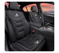 XGIXG Coussins d'hiver pour sièges Auto, pour Suzuki S-Cross 2014-2018 2019 2020 2021 2022 2023 2024 2025 Coussin Voiture Conducteur AntidéRapante et Respirant en Flanelle,A Black