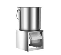 XGKEYQOHSV Broyeur de légumes Robuste, Moteur de 1200 W, Construction en Acier Inoxydable, rendement élevé de 40 à 110 kg/h, transformateur d'aliments pour volailles et bétail, matériel agricole