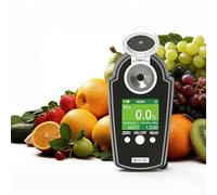 XGKEYQOHSV Réfractomètre numérique Brix 0-95% ATC, mesureur de Sucre Haute précision pour Le Miel, Les jus de Fruits et Les sirops, Portable avec écran LCD