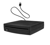 Xglysmyc Lecteur CD externe USB universel pour voiture via connexion radio USB, lecteur CD portable pour navigation Android avec port USB, Plug and Play