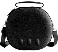XGMATT Étui de transport rigide pour Meta Quest 3S/Quest 3, casque de jeu VR et manettes tactiles, étui de voyage, petit étui de rangement rigide pour Oculus Quest 3S/Quest 3, noir