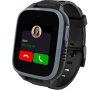 Xgo 3 - Montre Connectée Pour Enfants (Avec Sim) ¿ 4g, Appels, Messages, Mode École, Fonction Sos, Localisation Gps, Appareil Photo, Podomètre - Incluant 3 Mois D'abonnement Gratuit (Noir)