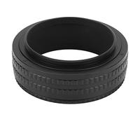 XGOUGUAAU Adaptateur à hélicoïde pour objectifs Macro M65 à M65, Tube à hélicoïde à Mise au Point réglable avec Extension de 25 à 55 mm, Adaptateur de Mise au Point en Alliage d’Aluminium à