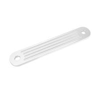 XGOUGUAAU Plaque de Support de Tableau arrière en Aluminium, Plaque de Support de Tableau arrière pour Moteur Hors-Bord, 12 po x 2 po, épaisseur de 3/8 po, avec Trous de boulons inférieurs,