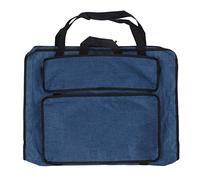 XGOUGUAAU Sac d’Art imperméable et Pliable, Sac de Grande capacité pour Planche à Dessin, Porte-équipement de Dessin en Toile Durable avec bandoulière, idéal pour Les Artistes et Les (Bleue)
