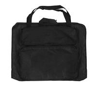XGOUGUAAU Sac d’Art imperméable et Pliable, Sac de Grande capacité pour Planche à Dessin, Porte-équipement de Dessin en Toile Durable avec bandoulière, idéal pour Les Artistes et Les (Noire)