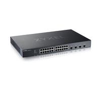 Zyxel Commutateur Ethernet 24-Ports Gigabit | Gestion Intelligente | 4 Slots SFP+ 10G | Mode Cloud Hybride [XGS1935-28]