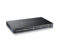 Zyxel Commutateur Ethernet 48-Ports Gigabit | Gestion Intelligente | 4 Slots SFP+ 10G | Mode Cloud Hybride [XGS1935-52]