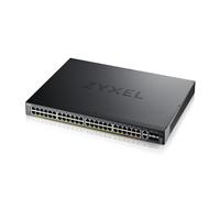 Zyxel XGS2220 Series XGS2220-54HP - commutateur - Accès GbE L3 à 48 ports, NebulaFLEX Cloud, avec 6 liaisons montantes 10G - 54 ports - Géré - Montable sur rack