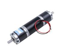 XGTEAHHC Max 100 kg. Cm 36 mm 36zy Double axe Planétaire Moteur de réduction CC 12 V 24 V Micro moteur basse vitesse Couple élevé