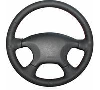 XGTHCVHN Housse de Volant antidérapante en Cuir et Daim Noir, Cousue Main apte pour Citroen Elysee c-Elysee Xsara Picasso 1997-2003