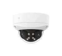 XGUELNT Caméra IP Anti-vandalisme à Double Objectif PoE 16 MP | Caméra IK10 avec vue panoramique à 180°, projecteur et sécurité à double objectif(8MP UHD Cam)