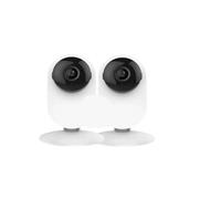 XGUELNT Kit de caméra de sécurité intérieure WiFi 2K 3MP | Système multi-caméras avec vision nocturne, surveillance des bébés animaux et protection de la maison intelligente(4pcs)