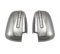 Xgupxuc Coque De Rétroviseur De Voiture pour Mitsubishi pour L200 pour Triton 2016 2017 2018 2019 1 Paire Couvercle De Rétroviseur Voiture Porte avec LED