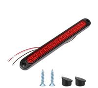 Xgupxuc Feux Frein Arrière Feux Arrière 12V Feux Freinage Clignotants Bandes 15 LED Pare-brise Arrière Feux D'arrêt Latéraux Feux Stationnement Accessoires Automobiles feux arrière LED