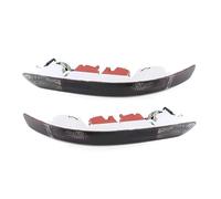 Xgupxuc Feux Frein Arrière Pour Q5 2009 2010 2011 2012 2013 2014 2015 2016 Clignotant Feu Stop Feux Arrière Gauche Droit Feu Arrière Avec Ampoule Accessoires Voiture feux arrière LED(Black A Pair)